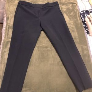 Navy ankle pants